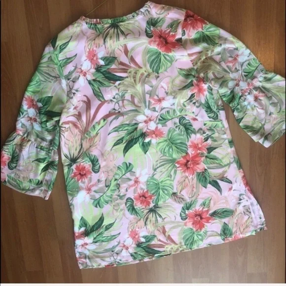 J. Jill Tropical Floral Top - Picture 13 of 16